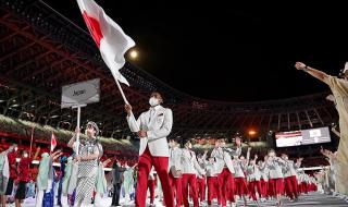 东京奥运会开幕式片段